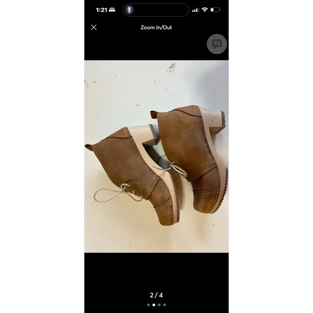 Sandgrens Chukka cap toe clog boots EU40 MSRP $299